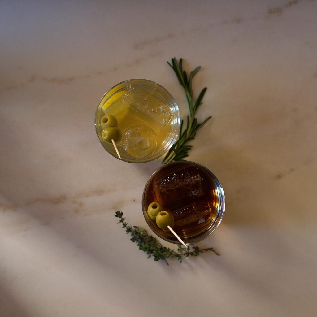 Vermouth blanco y rojo